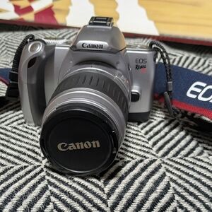 Canon EOS Rebel Ti 35mm Film Camera + 28-90mm Lens Bundle